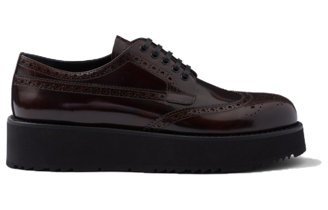 PRADA Casual Single Shoes 4.5cm Women's Brown