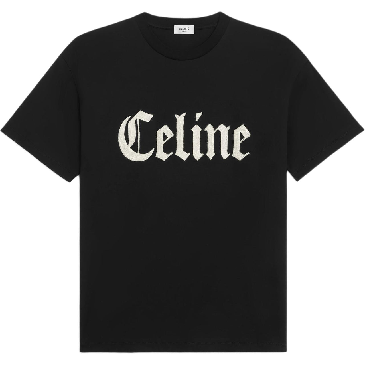 CELINE Zipped Hoodie In Cotton Fleece