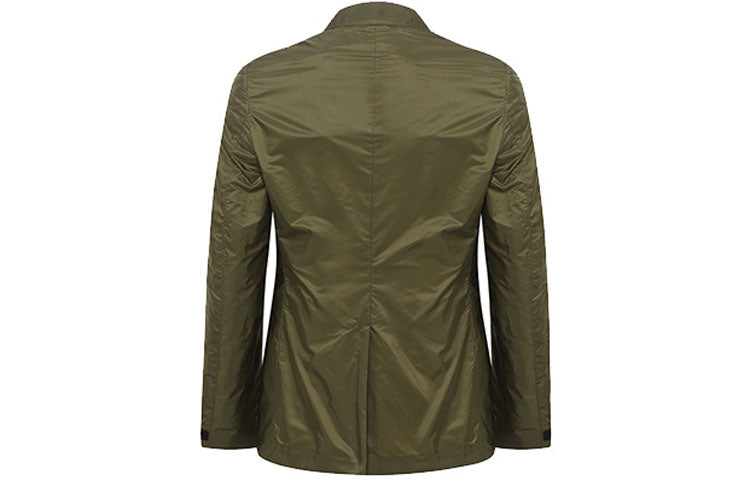PRADA Business Suits Coats Men's Green