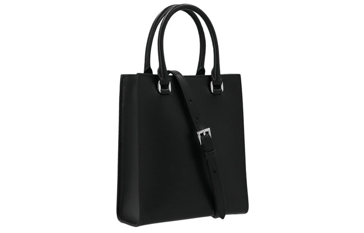 PRADA Cow Leather Handbag Women's Black