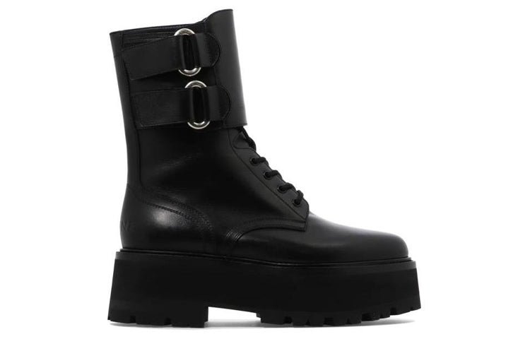 CELINE Fashion Ankle Boots 7cm Men's Black