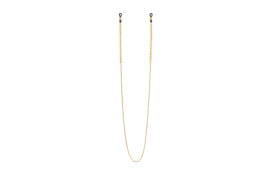 CELINE Eyeglass Chains Unisex Gold