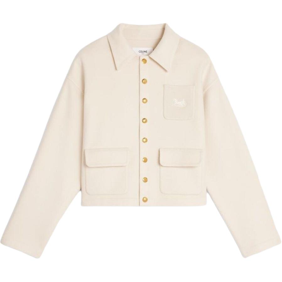 CELINE FW23 Jackets Coats Women's Beige