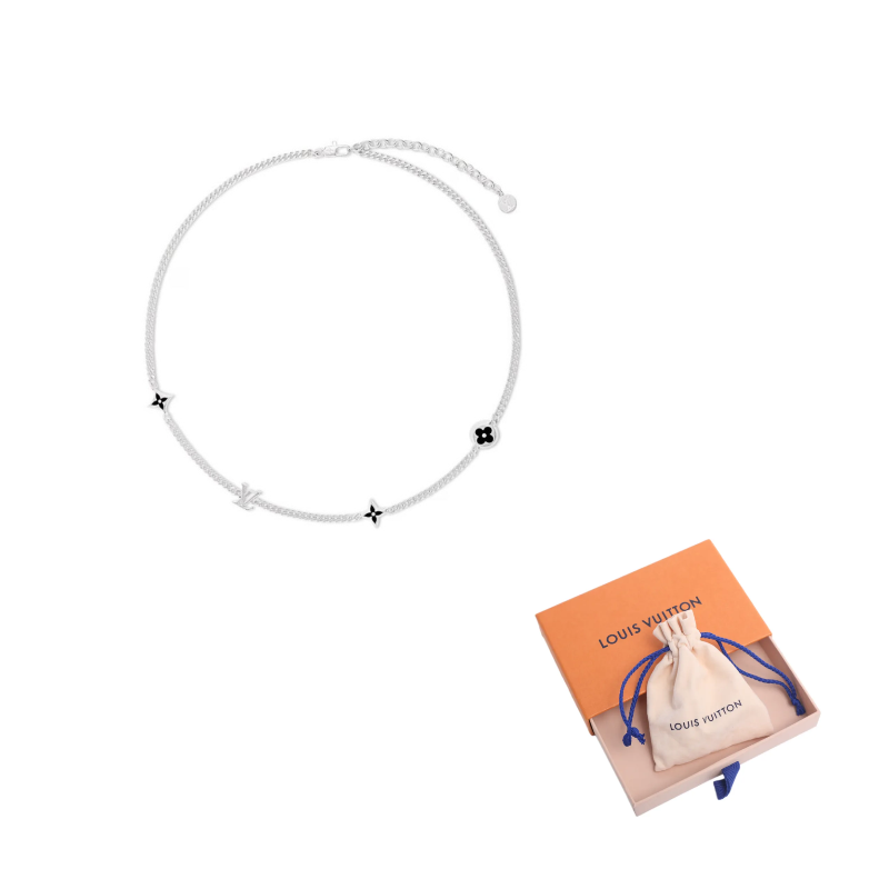 LOUIS VUITTON Lv Spike Charms Necklace