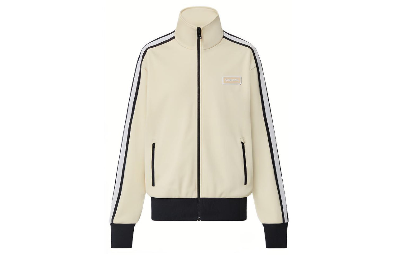 LOUIS VUITTON Racer Stripes Zip-Up Jacket