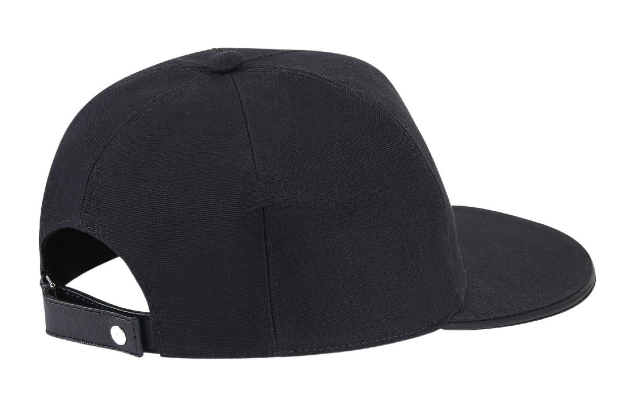 DIOR Cotton Baseball Caps Men's Black