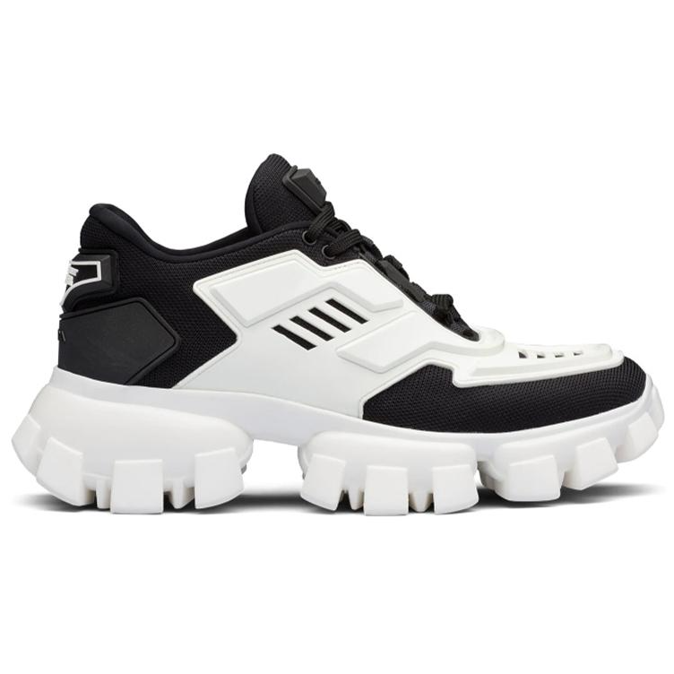 PRADA Casual Shoes Women's Low-Top Black/White