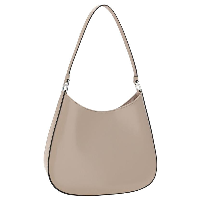 PRADA Cleo Calfskin Shoulder Bag Women's Pink