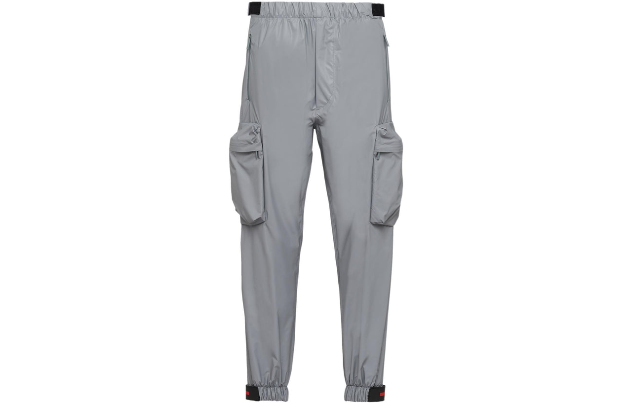 PRADA Cargo Pants Men Silver