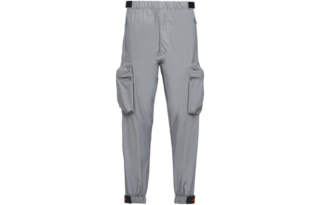 PRADA Cargo Pants Men Silver
