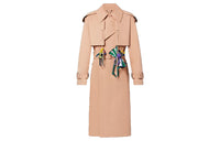 LOUIS VUITTON New Quarterly Products Of LV Trench Coat Men's Camel