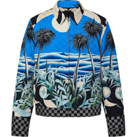 LOUIS VUITTON Printed Viscose Blouson