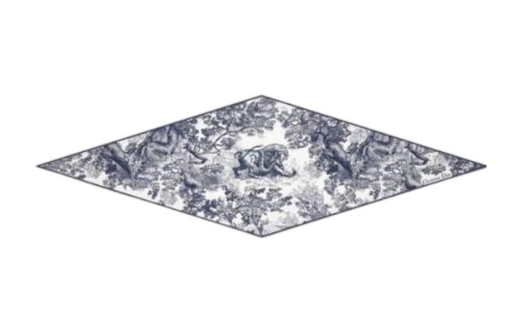 DIOR Headwraps Women's Gray
