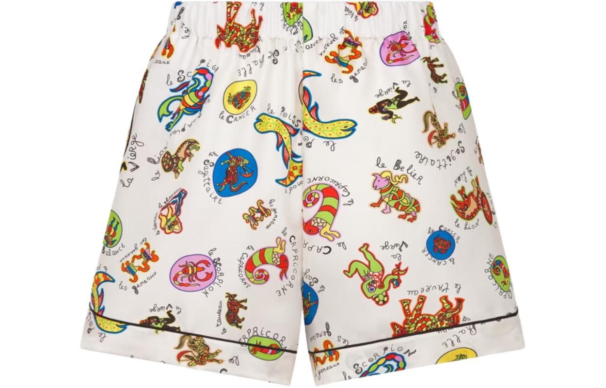 DIOR SS24 Pajama Pants Women's White