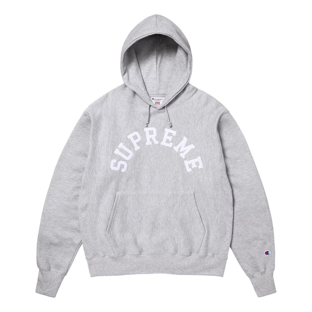 Supreme Champion Hooded Sweatshirt 'Heather Grey' SS25SW57-HEATHER-GREY
