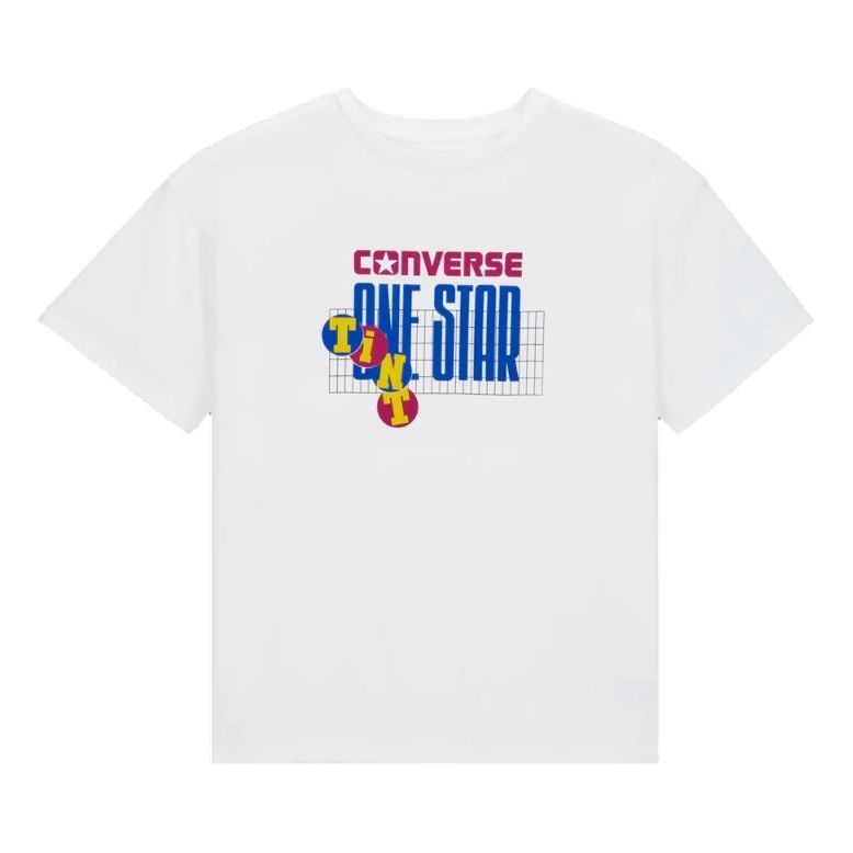 Converse x thisisneverthat Vintage T-Shirt Asia Sizing 'White' 10027908-102