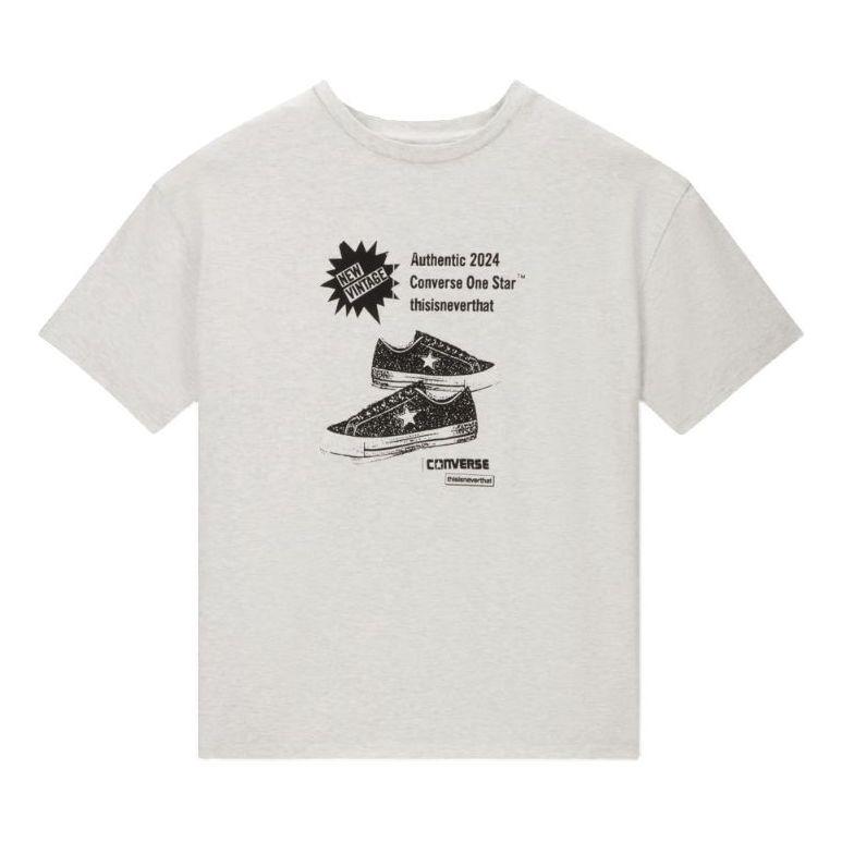 Converse x thisisneverthat Grid T-Shirt 'Grey' 10027834-022