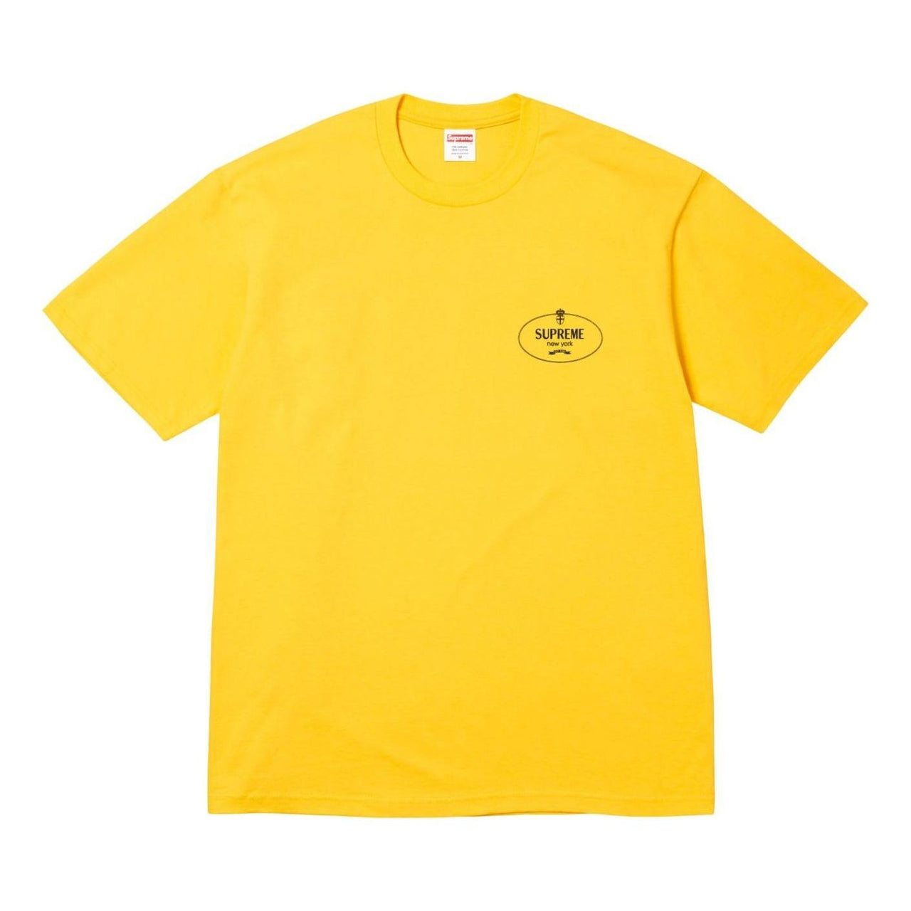 Supreme Crest T-Shirt FW24 'Yellow' SUP-FW24-294-Y