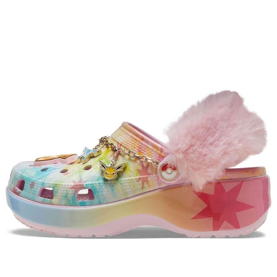 (WMNS) Crocs x Pokemon Classic Platform Clog 'Eevee' 211429-90H