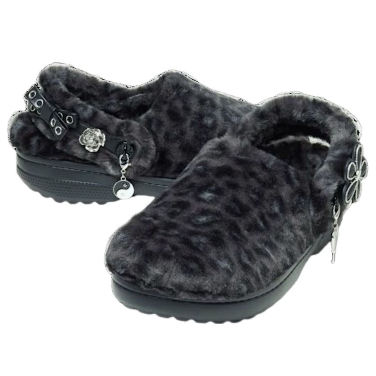 Crocs Classic Unfurgettable Clog 'Black Leopard' 212416-0CU