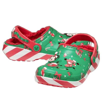 (GS) Crocs Classic Lined Clog 'Disney Mickey Mouse Holiday' 210814-90H