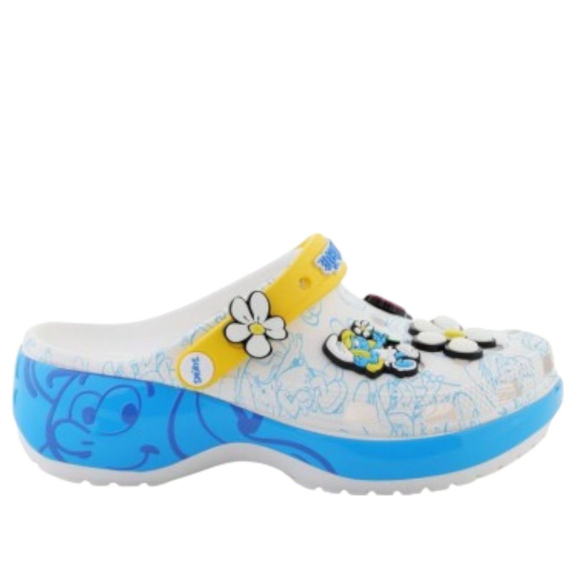 (WMNS) Crocs x The Smurfs Platform Clog 'Smurfette' 210822-90H