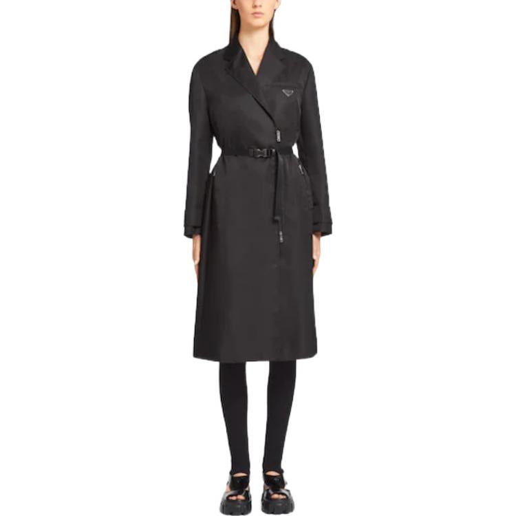 PRADA Coats Women's Black