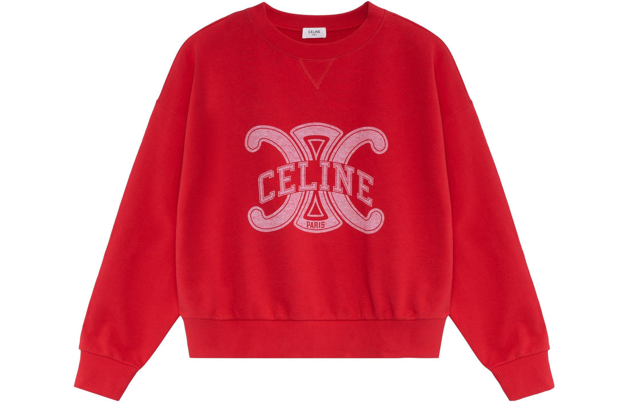 CELINE FW22 Sweatshirt Women's Red
