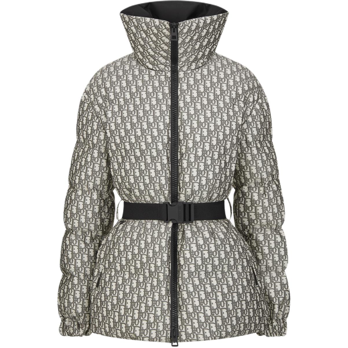 DIOR FW24 Puffer Jacket Women's Gray