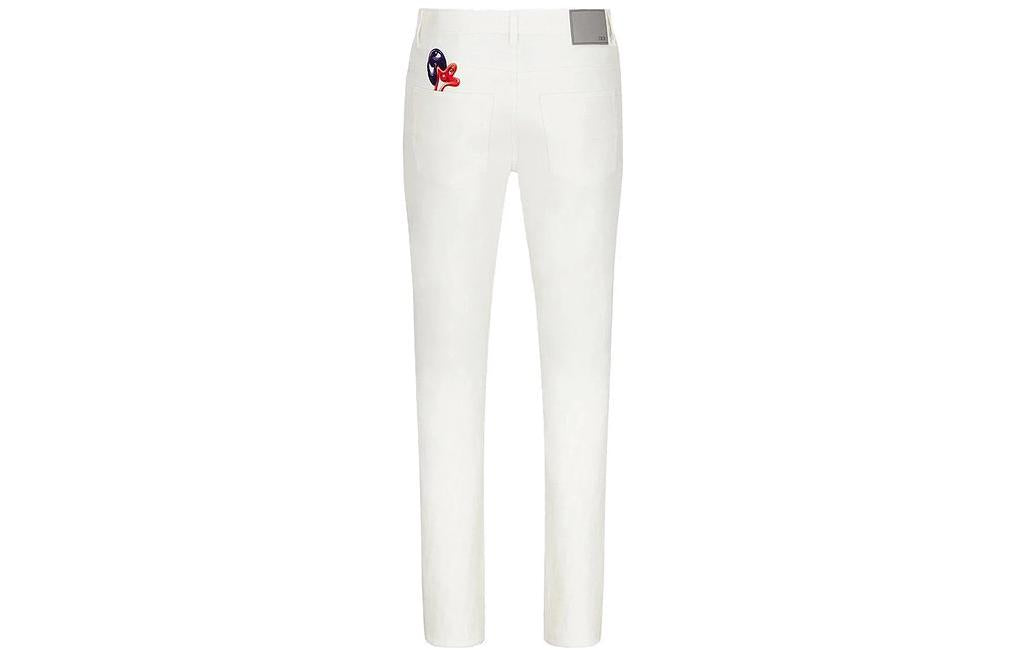 DIOR X Kenny Scharf Slim Fit Jeans