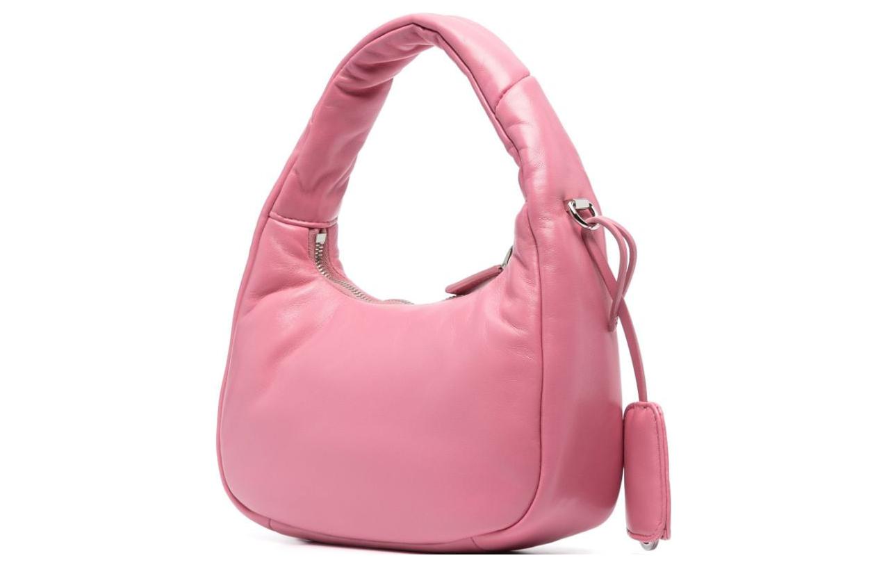 PRADA Cow Leather Handbag Women's Pink