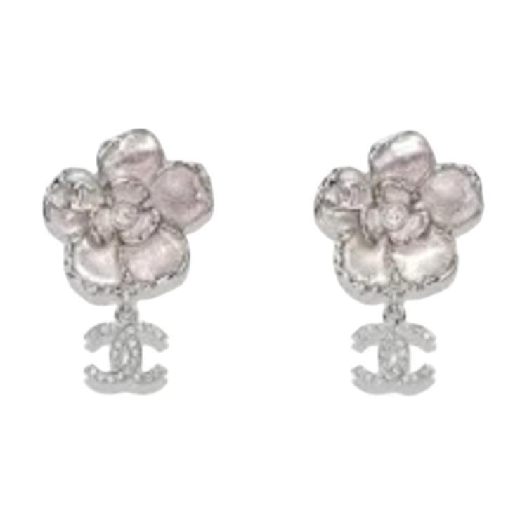 CHANEL - Earrings Women's Silver