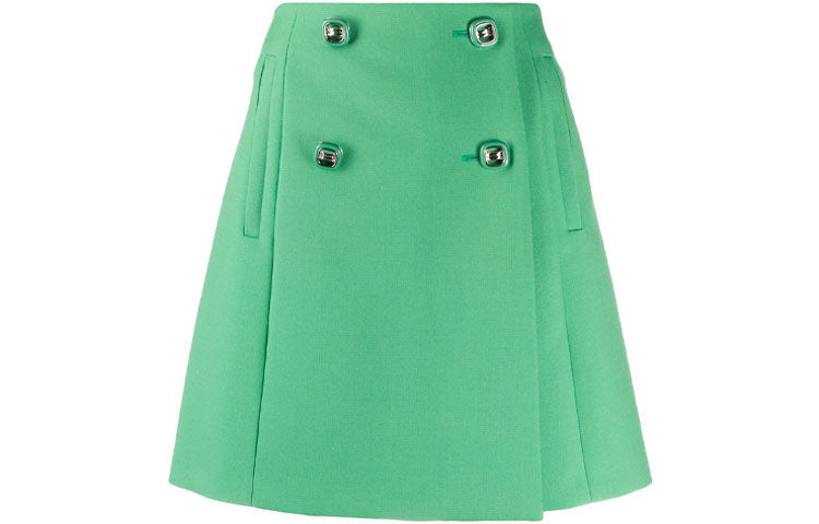 PRADA Casual Short Skirts Women's Green