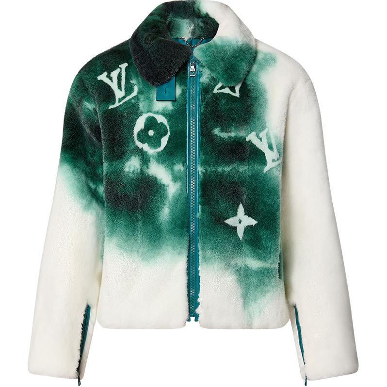 LOUIS VUITTON Lv Spray Mink Bomber