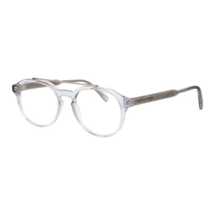 DIOR Plastic Metal Aviator Eyeglass Frames Men's Transparent