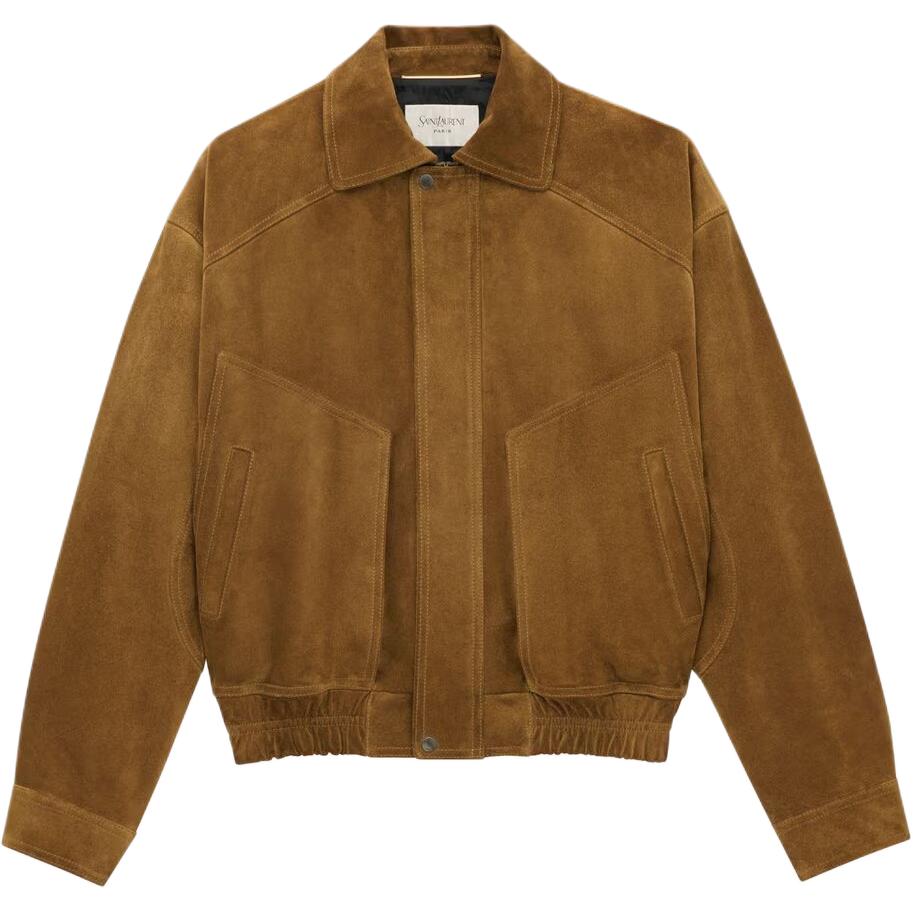 SAINT LAURENT Jackets & Coats Women's Brown