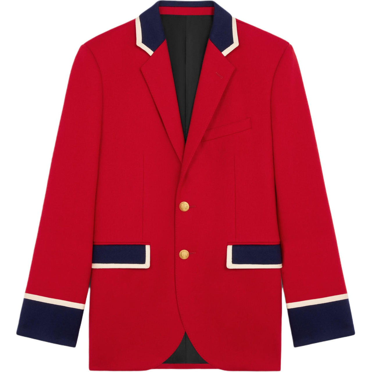 CELINE Classic Jacket In Wool Flannel