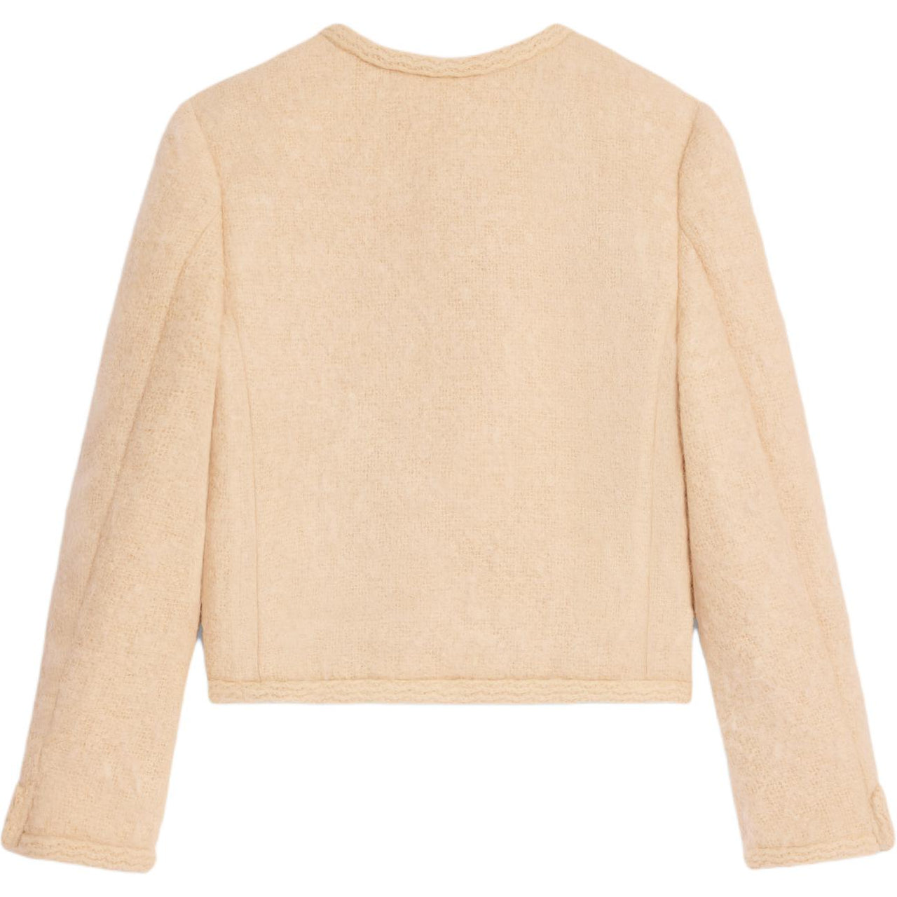 CELINE Chasseur Jacket In Mohair Tweed