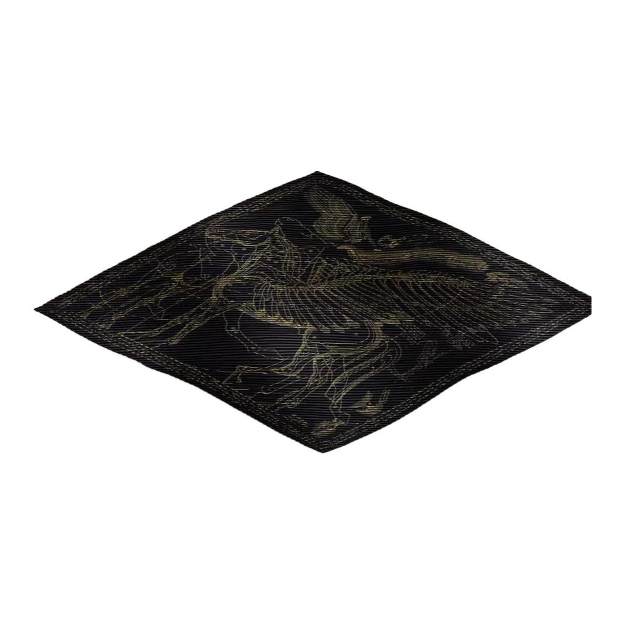 HERMES - Silk Scarves Women's Black