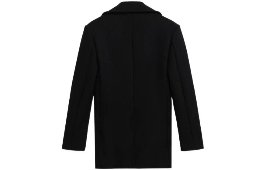 CELINE Collared Button-Up Coat