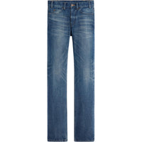 CELINE Françoise Jeans In Dark Union Wash Denim