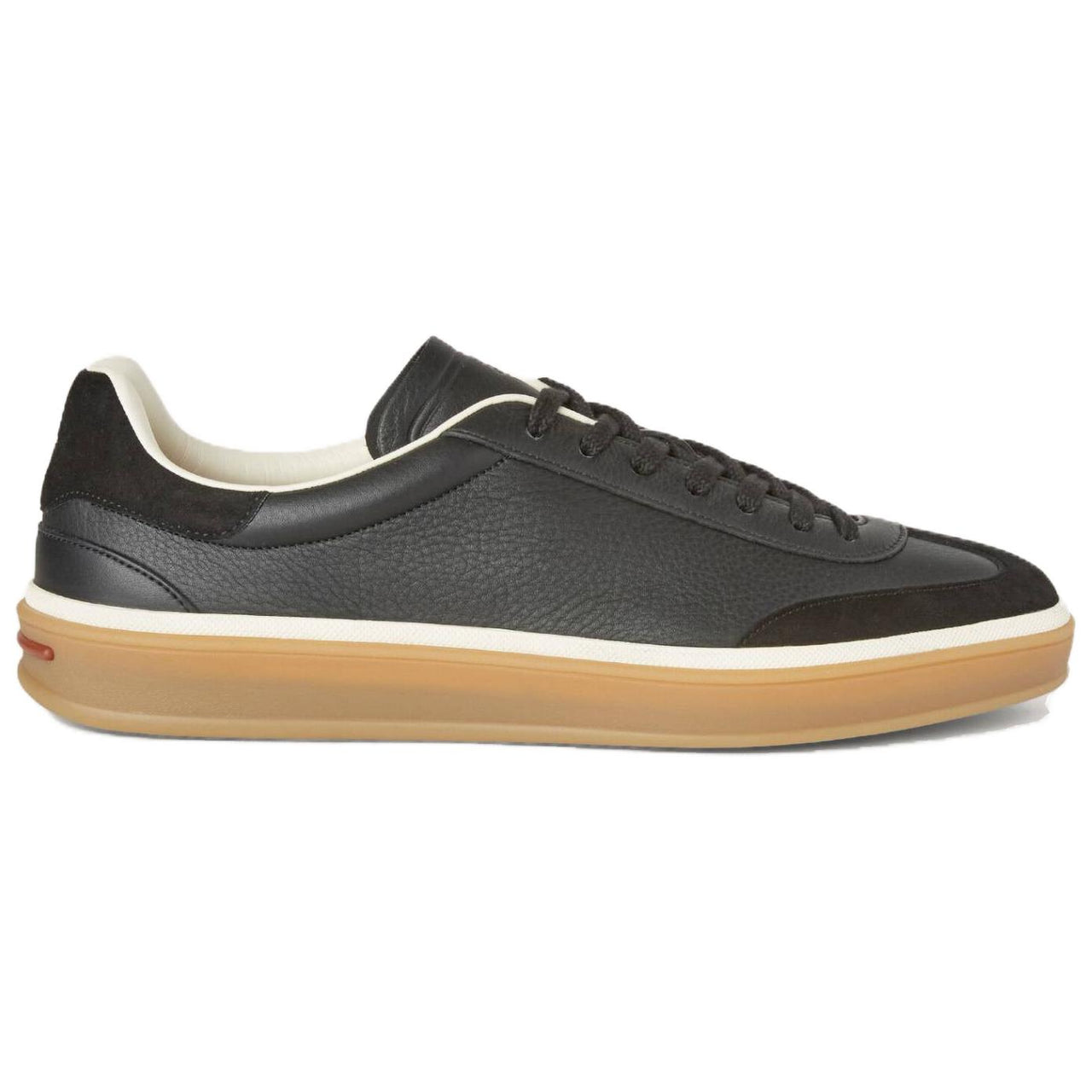 Loro Piana Low Top Skateboard Shoes Men Black