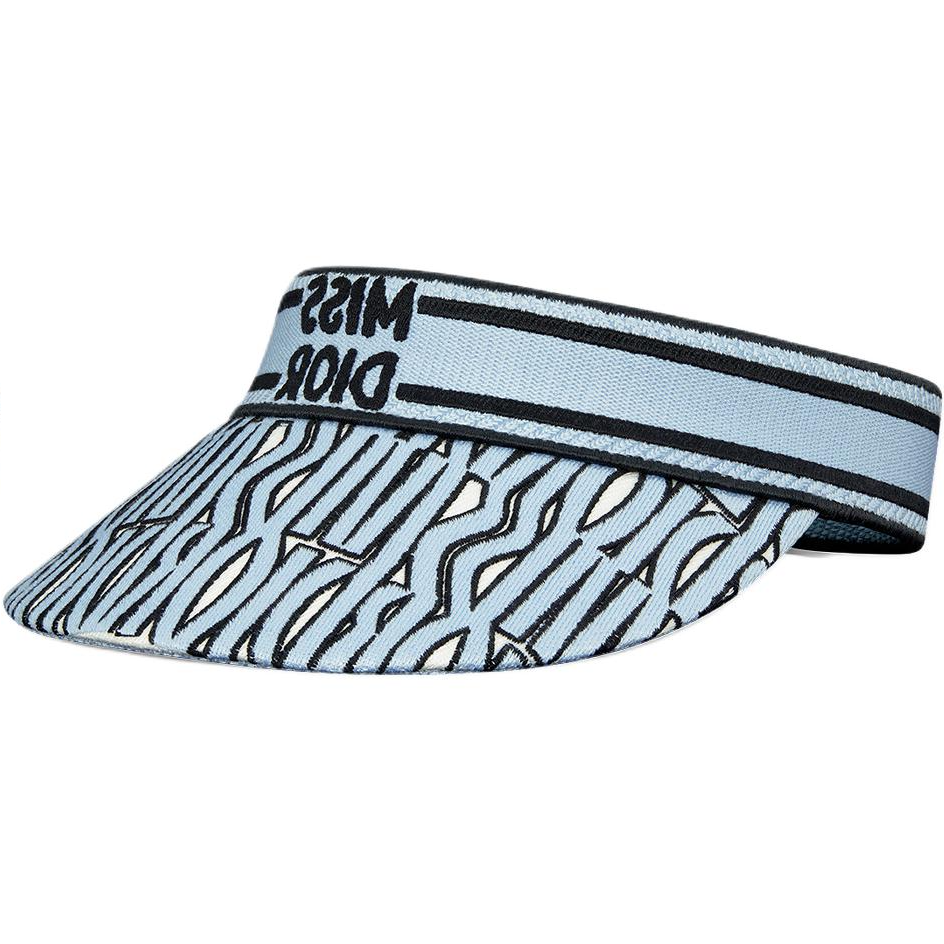 DIOR Cotton Sun Protection Hats Women's Blue