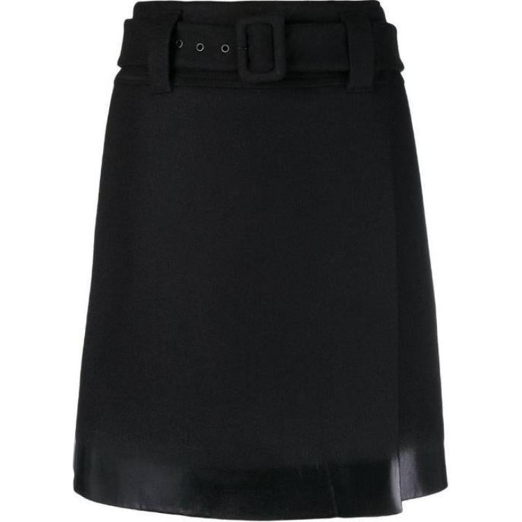PRADA Casual Short Skirts Women's Black