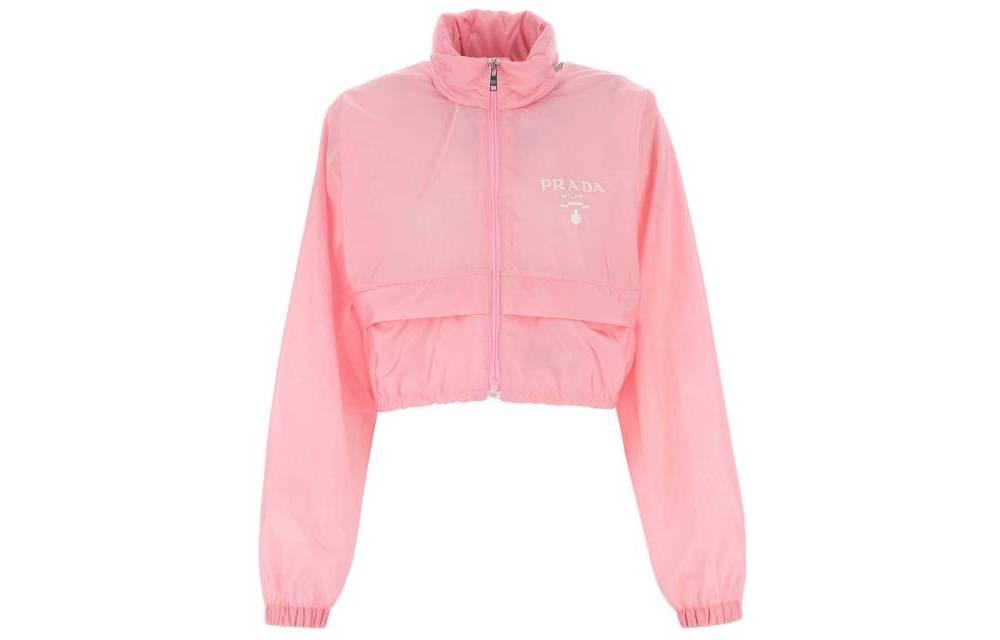 PRADA Cropped Coats Women's Pink