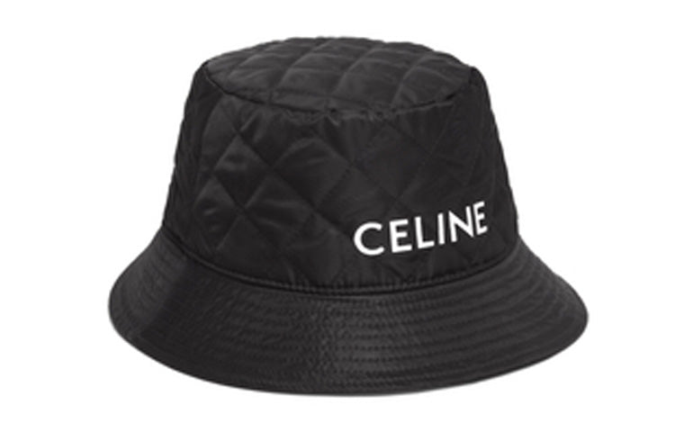 CELINE Bucket Hat In Vinyl Twill