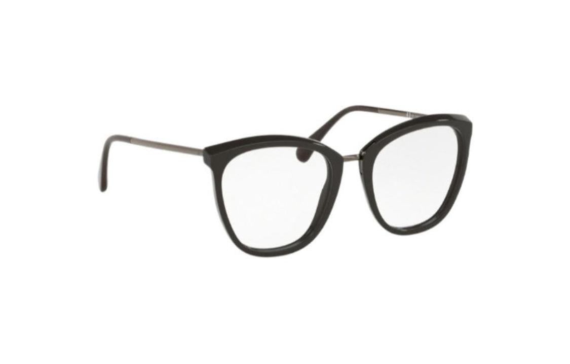 CHANEL - Irregular Shape Eyeglass Frames Women's Black