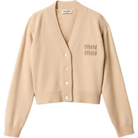 MIU MIU Cashmere Sweater Women's Light Yellow