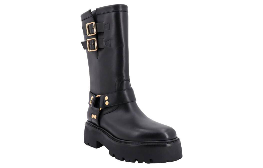 CELINE Ankle Boots Women's Black