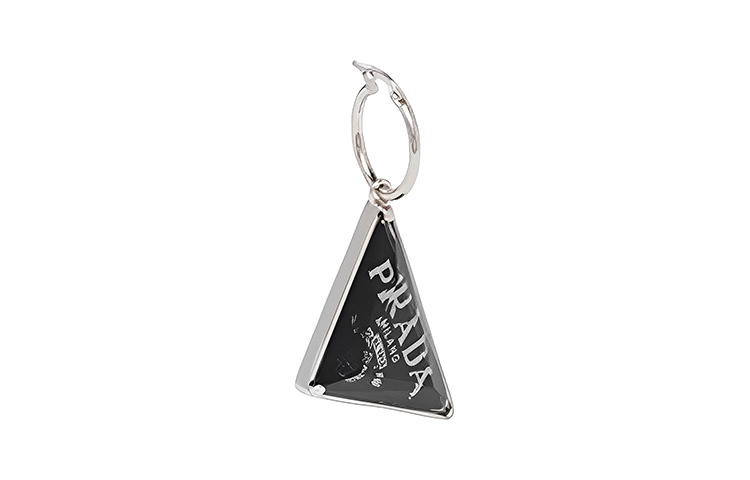 PRADA Earrings Women's Black